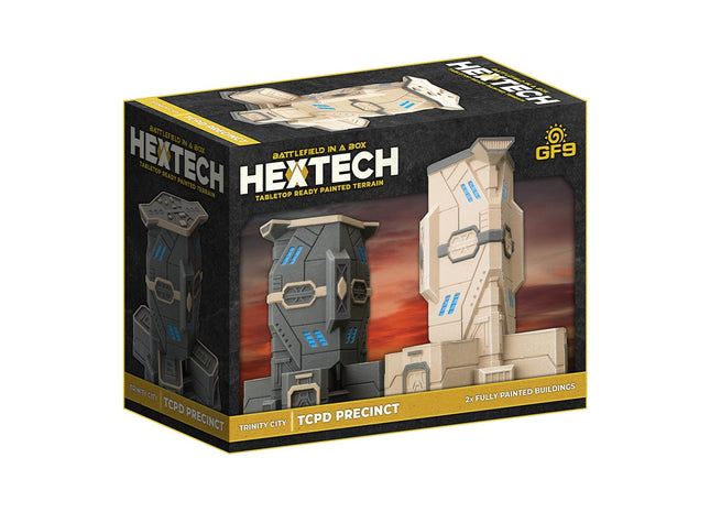 Gamers Guild AZ Gale Force Nine Hextech: Trinity City: TCPD Precinct Battlefront Group