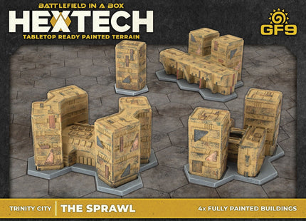 Gamers Guild AZ Gale Force Nine Hextech: Trinity City: The Sprawl Battlefront Group