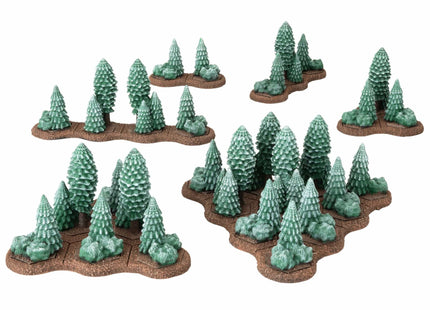 Gamers Guild AZ Gale Force Nine Hextech: Winter: Light & Heavy Woods - Direct Only Battlefront Group