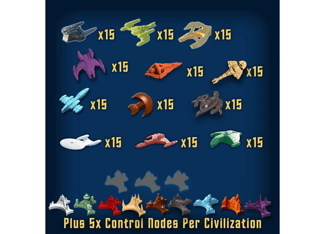 Gamers Guild AZ Gale Force Nine Star Trek Ascendancy: Escalation Pack Collection (Pre-Order) Battlefront Group