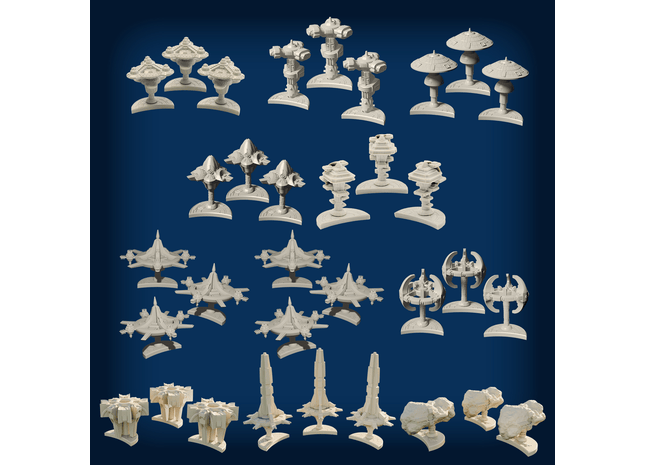 Gamers Guild AZ Gale Force Nine Star Trek Ascendancy: Starbase Collection (Pre-Order) Battlefront Group