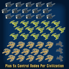 Gamers Guild AZ Gale Force Nine Star Trek Ascendancy: Terran / Tholian / Gorn Escalation Packs (Pre-Order) Battlefront Group