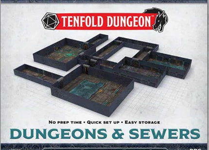 Gamers Guild AZ Gale Force Nine Tenfold Dungeon: Dungeons and Sewers GTS