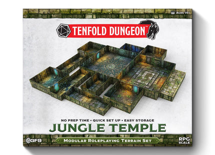 Gamers Guild AZ Gale Force Nine Tenfold Dungeon: Jungle Temple Battlefront Group
