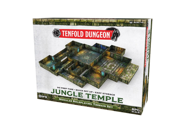 Gamers Guild AZ Gale Force Nine Tenfold Dungeon: Jungle Temple Battlefront Group