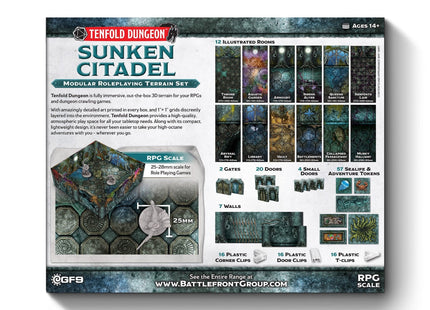 Gamers Guild AZ Gale Force Nine Tenfold Dungeon: Sunken Citadel Battlefront Group