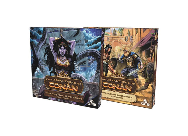 Gamers Guild AZ Gale Force Nine The Adventures of Conan: Queen of the Black Coast & Nemedian Chronicles Expansion (Pre-Order) AGD