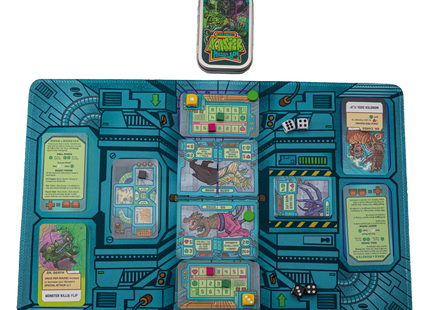Gamers Guild AZ Galen's Games Dice Clash // Mint-Tin Monster Mash-Up Battle Playmat (Pre-Order) Quartermaster Direct