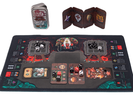 Gamers Guild AZ Galen's Games Dice Clash // Mint-Tin Monster Mash-Up Battle Playmat (Pre-Order) Quartermaster Direct