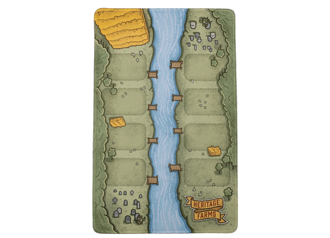 Gamers Guild AZ Galen's Games Heritage Farms // Verdant Arizona Strategy Playmat (Pre-Order) Quartermaster Direct