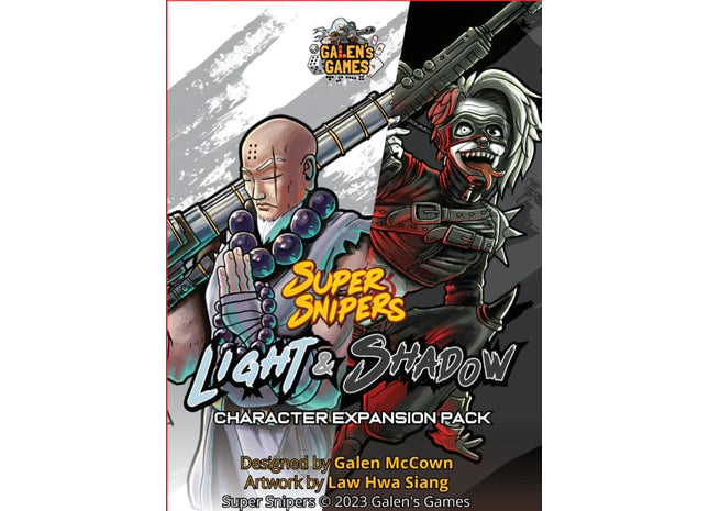 Gamers Guild AZ Galen's Games Super Snipers: Light and Shadow Mini Expansion Quartermaster Direct