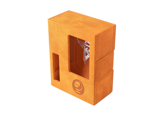 Gamers Guild AZ Gamegenic Arkham Horror Investigator Deck Tome Seeker - Orange - Black Friday Asmodee