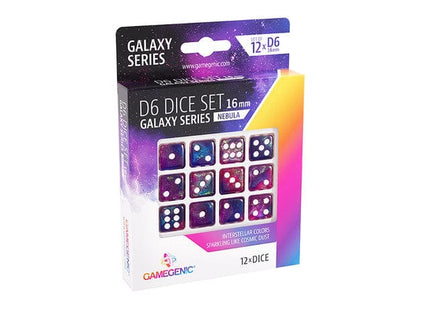 Gamers Guild AZ Gamegenic D6 Dice Set 16mm: Nebula - Galaxy Series Asmodee