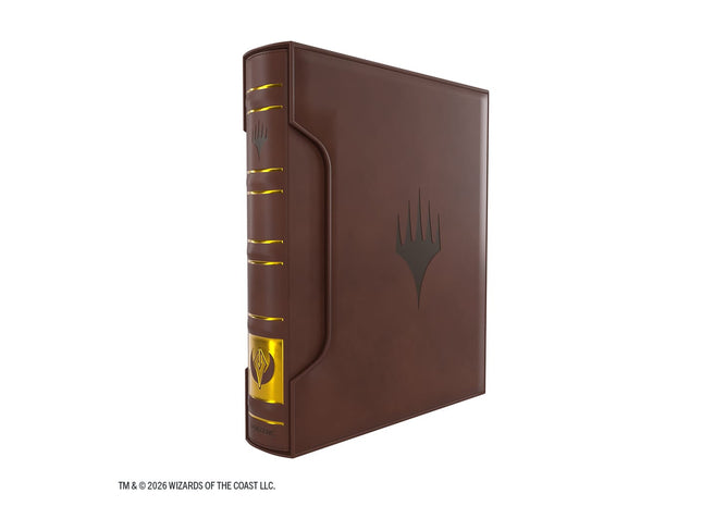 Gamers Guild AZ Gamegenic Gamegenic: Almanac Slipcase Album 18-Pocket - Magic the Gathering | Secrets of Strixhaven - Silverquill (Pre-Order) Asmodee