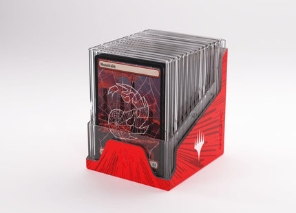 Gamers Guild AZ Gamegenic Gamegenic: Bastion 100+ XL - Magic the Gathering | Marvel Super Heroes - Comic Burst Red (Pre-Order) Asmodee