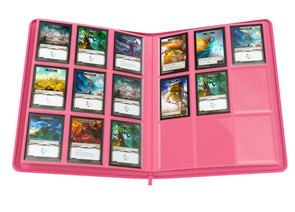 Gamers Guild AZ Gamegenic Gamegenic: Binders - Zip-Up Album 18-Pocket Pink (Pre-Order) Asmodee