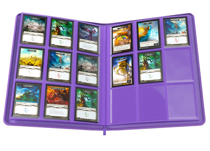 Gamers Guild AZ Gamegenic Gamegenic: Binders - Zip-Up Album 18-Pocket Purple (Pre-Order) Asmodee