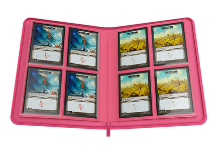 Gamers Guild AZ Gamegenic Gamegenic: Binders - Zip-Up Album 8-Pocket Pink (Pre-Order) Asmodee