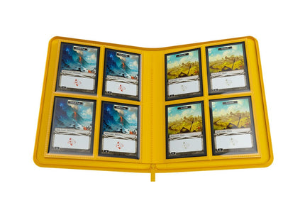 Gamers Guild AZ Gamegenic Gamegenic: Binders - Zip-Up Album 8-Pocket Yellow (Pre-Order) Asmodee