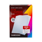 Gamers Guild AZ Gamegenic Gamegenic: Board Game Sleeves - Mini European Clear (Pre-Order) Asmodee