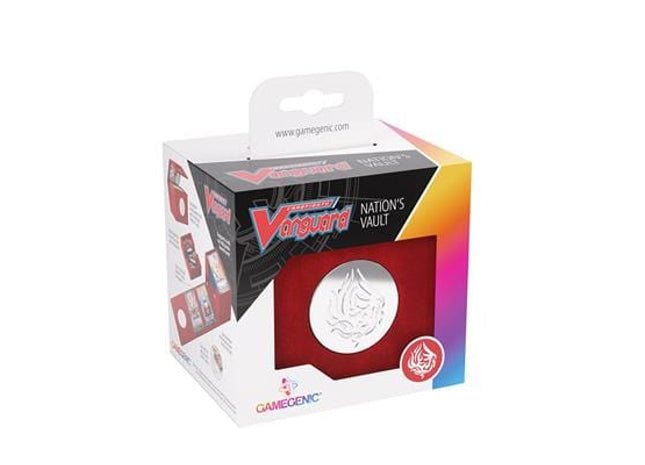 Gamers Guild AZ Gamegenic Gamegenic: Boxes - Cardfight Vanguard Nation's Vault Dragon Empire (Red) Asmodee
