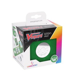 Gamers Guild AZ Gamegenic Gamegenic: Boxes - Cardfight Vanguard Nation's Vault Stoichela (Green) - Black Friday Asmodee