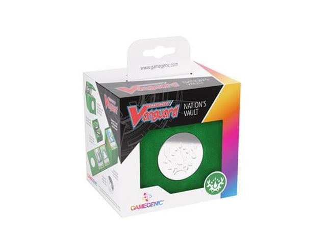 Gamers Guild AZ Gamegenic Gamegenic: Boxes - Cardfight Vanguard Nation's Vault Stoichela (Green) - Black Friday Asmodee