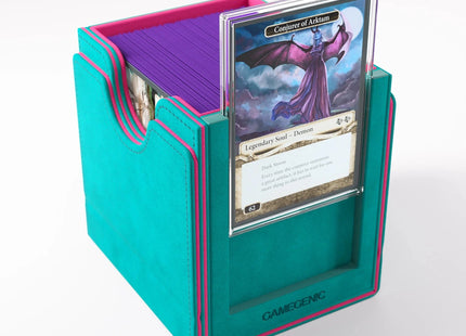Gamers Guild AZ Gamegenic Gamegenic: Boxes - Sidekick Pro 100+ XL Convertible - Pink/Teal (Pre-Order) Asmodee
