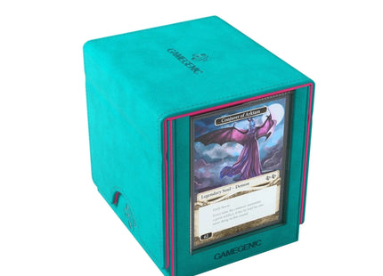 Gamers Guild AZ Gamegenic Gamegenic: Boxes - Sidekick Pro 100+ XL Convertible - Pink/Teal (Pre-Order) Asmodee