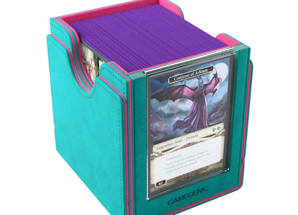 Gamers Guild AZ Gamegenic Gamegenic: Boxes - Sidekick Pro 100+ XL Convertible - Pink/Teal (Pre-Order) Asmodee