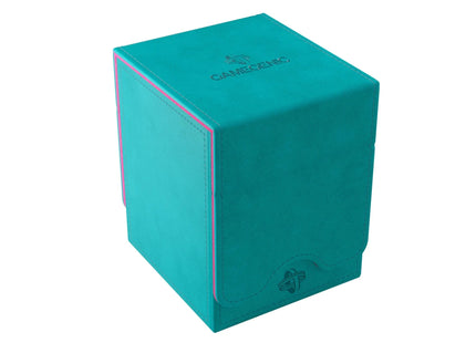 Gamers Guild AZ Gamegenic Gamegenic: Boxes - Squire Plus 100+ XL Convertible - Pink/Teal (Pre-Order) Asmodee