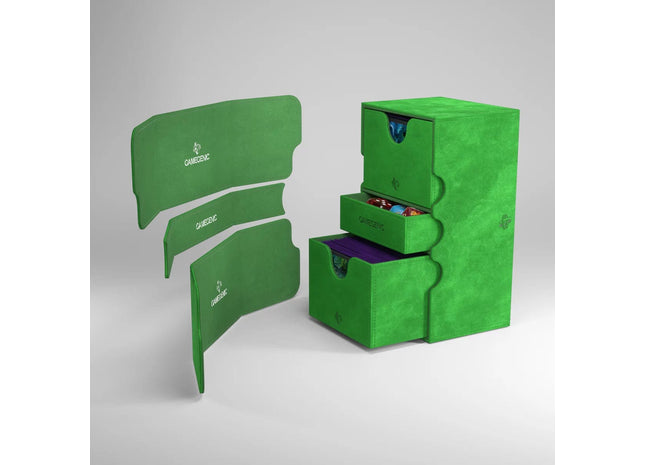 Gamers Guild AZ Gamegenic Gamegenic: Boxes - Stronghold 200+ Convertible XL Green Asmodee