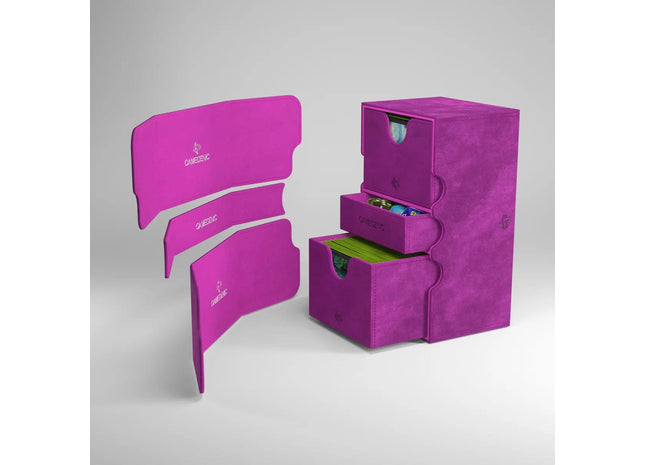 Gamers Guild AZ Gamegenic Gamegenic: Boxes - Stronghold 200+ Convertible XL Purple Asmodee