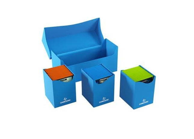 Gamers Guild AZ Gamegenic Gamegenic: Boxes - Triple Deck Holder 300+ XL Blue (Pre-order) Asmodee
