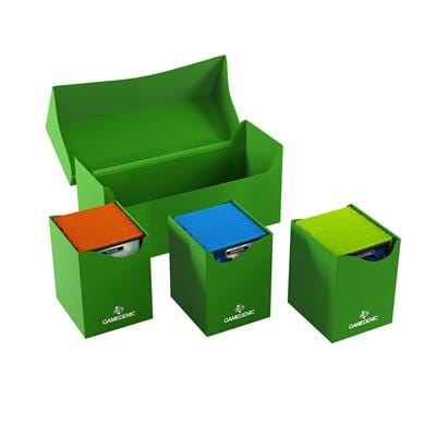 Gamegenic: Boxes - Triple Deck Holder 300+ XL Green