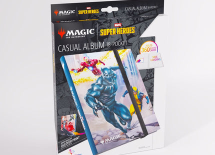 Gamers Guild AZ Gamegenic Gamegenic: Casual Album 18-Pocket - Magic the Gathering | Marvel Super Heroes - Marvel Super Heroes (Pre-Order) Asmodee