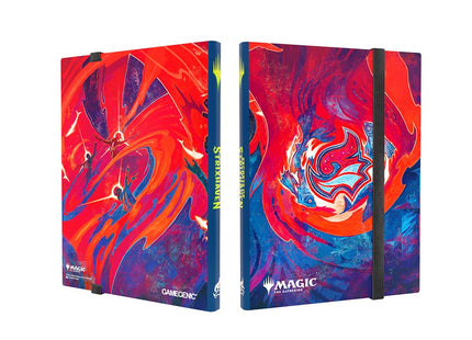 Gamers Guild AZ Gamegenic Gamegenic: Casual Album 18-Pocket - Magic the Gathering | Secrets of Strixhaven - Prismari (Pre-Order) Asmodee