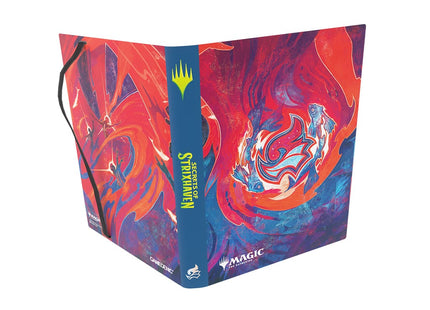 Gamers Guild AZ Gamegenic Gamegenic: Casual Album 18-Pocket - Magic the Gathering | Secrets of Strixhaven - Prismari (Pre-Order) Asmodee