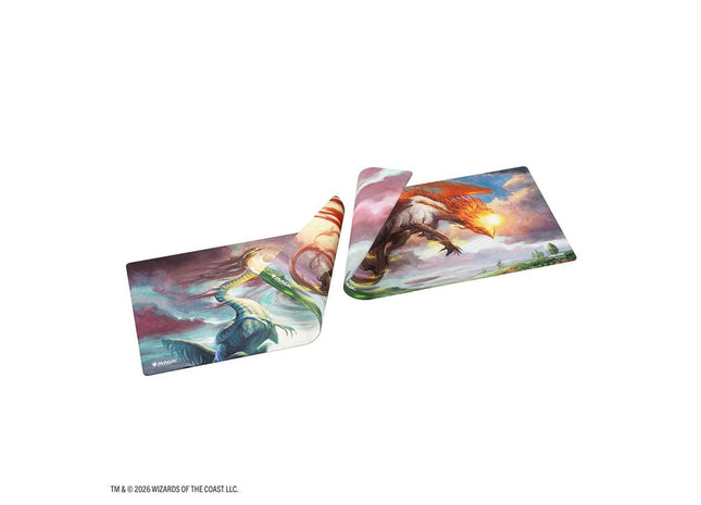 Gamers Guild AZ Gamegenic Gamegenic: Double-Sided Playmat - Magic: the Gathering | Lorwyn Eclipsed - Eirdu Carrier of Dawn and Isilu Carrier of Twilight GTS