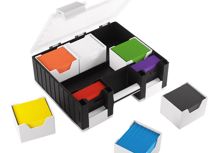 Gamers Guild AZ Gamegenic Gamegenic: Game Castle (Black/White/Clear) (Pre-Order) Asmodee