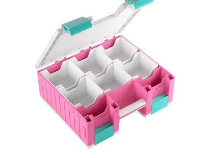 Gamers Guild AZ Gamegenic Gamegenic: Game Castle (Pink/White/Teal) (Pre-Order) Asmodee