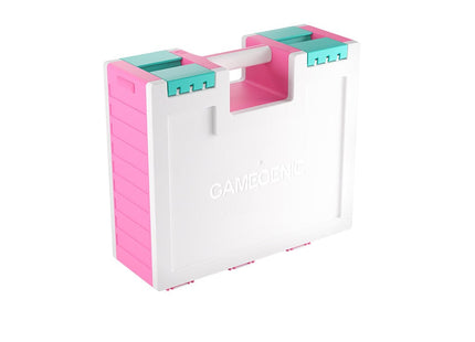 Gamers Guild AZ Gamegenic Gamegenic: Game Castle (Pink/White/Teal) (Pre-Order) Asmodee