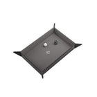 Gamers Guild AZ Gamegenic Gamegenic: Magnetic Dice Tray Rectangular Black/Gray (Pre-Order) Asmodee