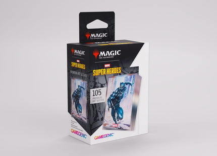 Gamers Guild AZ Gamegenic Gamegenic: Premium Art Sleeves - Magic the Gathering | Marvel Super Heroes - Black Panther (Pre-Order) Asmodee