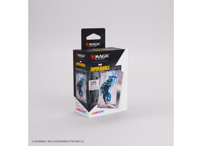 Gamers Guild AZ Gamegenic Gamegenic: Premium Art Sleeves - Magic the Gathering | Marvel Super Heroes - Black Panther (Pre-Order) Asmodee