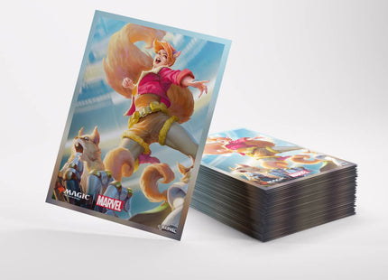 Gamers Guild AZ Gamegenic Gamegenic: Premium Art Sleeves - Magic the Gathering | Marvel Super Heroes - Go Nuts! (Pre-Order) Asmodee
