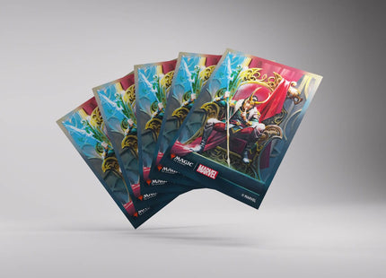 Gamers Guild AZ Gamegenic Gamegenic: Premium Art Sleeves - Magic the Gathering | Marvel Super Heroes - Loki Laufeyson (Pre-Order) Asmodee