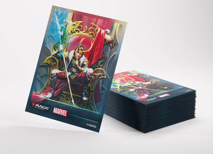 Gamers Guild AZ Gamegenic Gamegenic: Premium Art Sleeves - Magic the Gathering | Marvel Super Heroes - Loki Laufeyson (Pre-Order) Asmodee