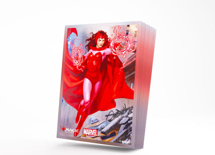 Gamers Guild AZ Gamegenic Gamegenic: Premium Art Sleeves - Magic the Gathering | Marvel Super Heroes - Scarlet Witch (Pre-Order) Asmodee