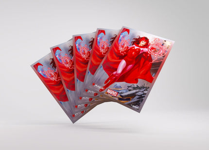 Gamers Guild AZ Gamegenic Gamegenic: Premium Art Sleeves - Magic the Gathering | Marvel Super Heroes - Scarlet Witch (Pre-Order) Asmodee